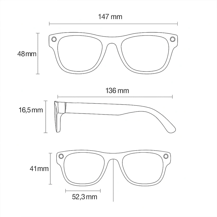 Lunettes connectées, Caméra Intégrée, ChatGPT  SmartView Pro IA