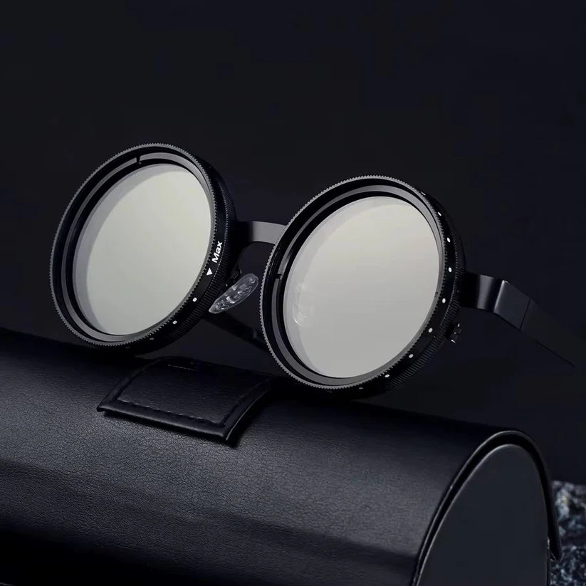 Lunettes de soleil intelligentes à teinte réglable