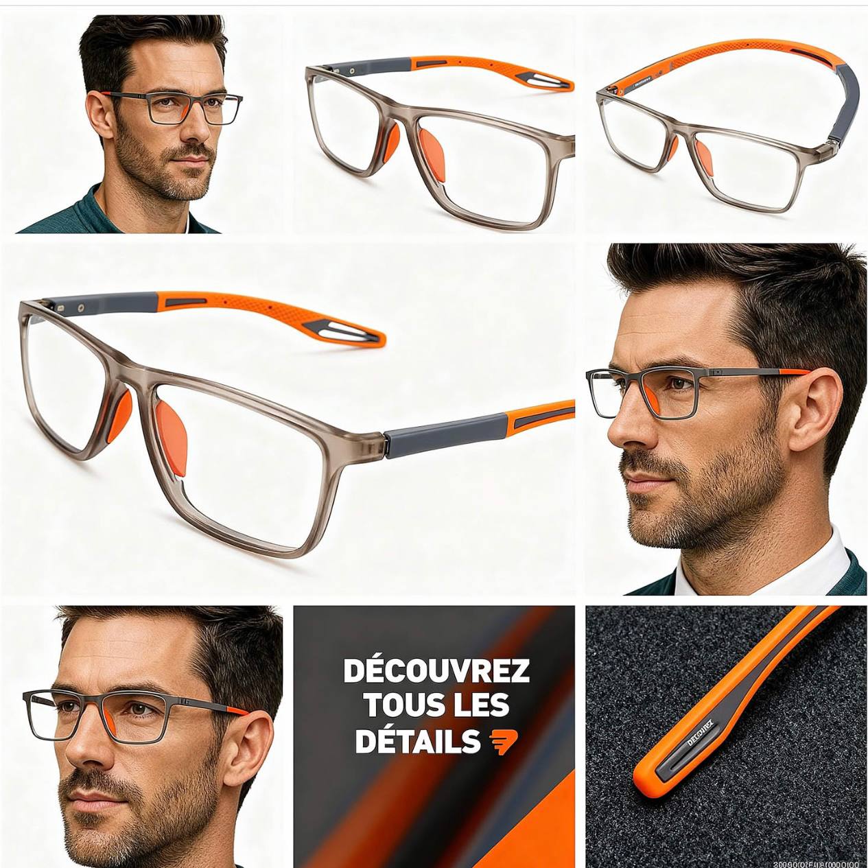 Lunettes intelligentes photochromiques