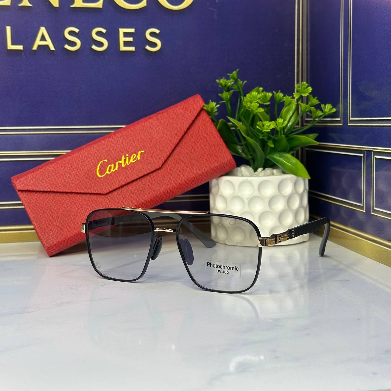 Lunettes cartier 4 Saisons Élégantes Métal