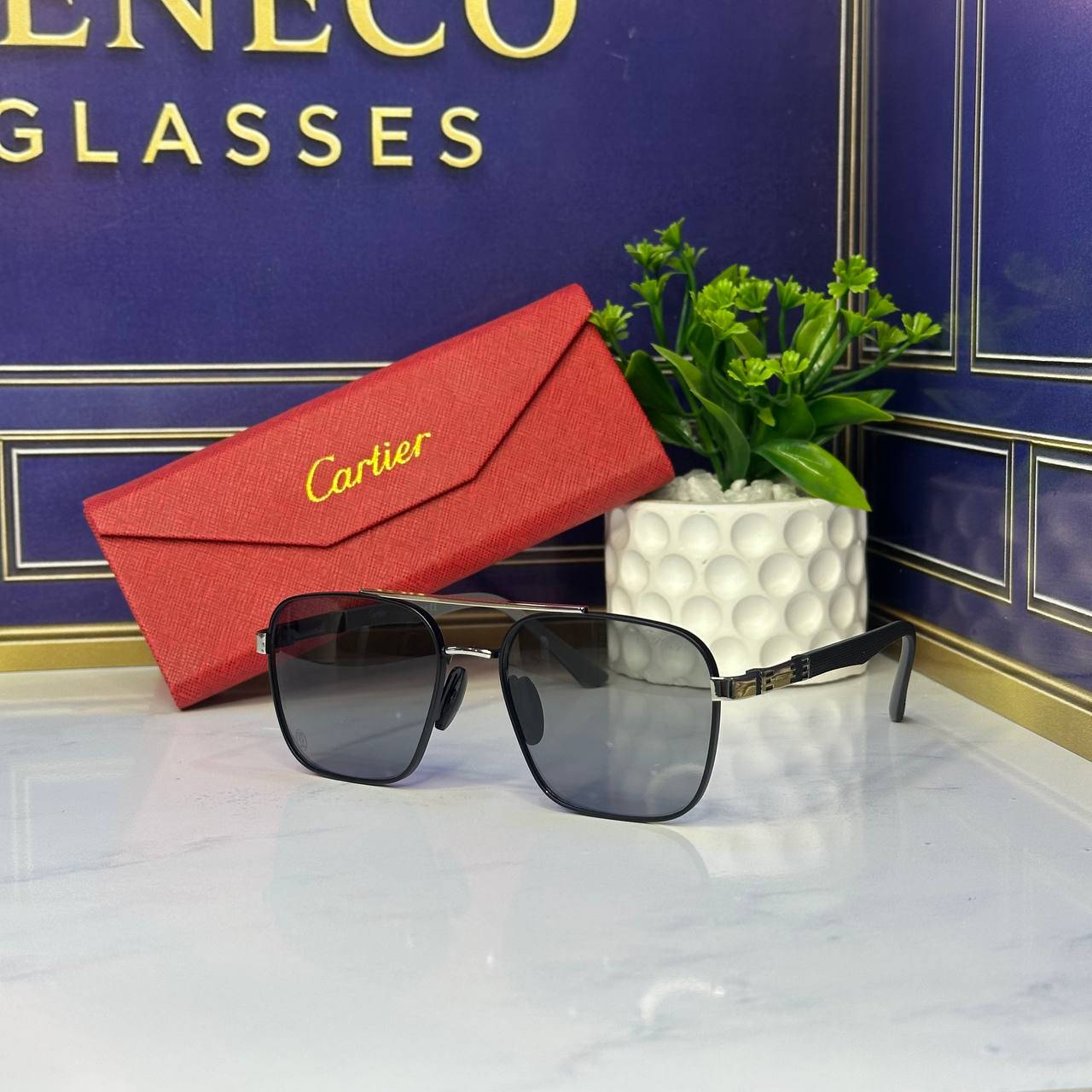 Lunettes cartier 4 Saisons Élégantes Métal