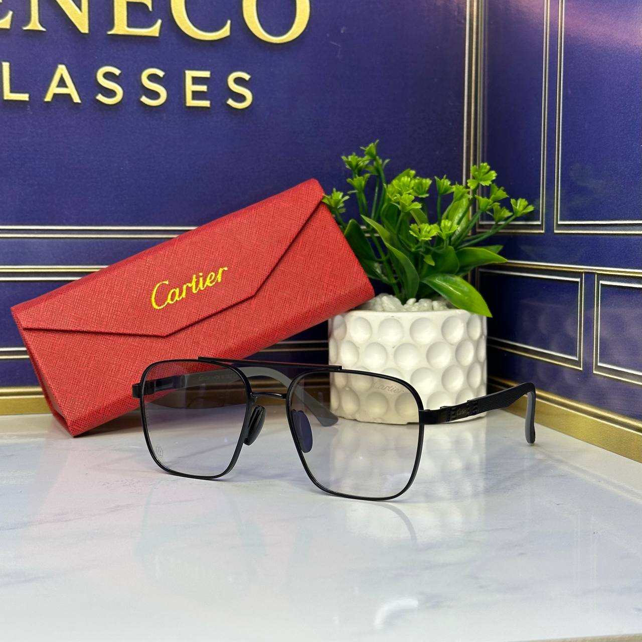 Lunettes cartier 4 Saisons Élégantes Métal